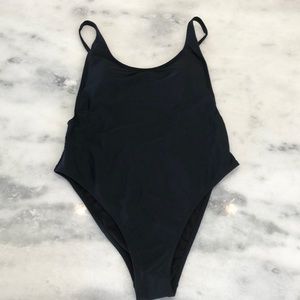 NWT black one piece